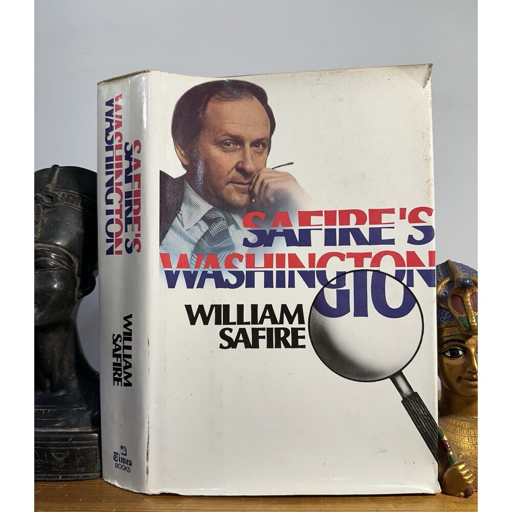 Safires Washington William Safire First Edition 1980 Times Politics Nixon Era DC